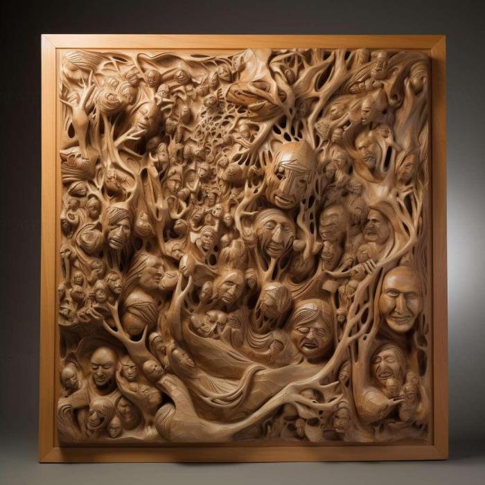 نموذج ثلاثي الأبعاد لآلة CNC 3D Art 